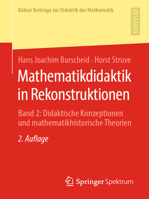 cover image of Mathematikdidaktik in Rekonstruktionen